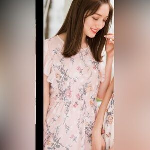 Ralph Lauren Light Pink Floral Dress caja 3